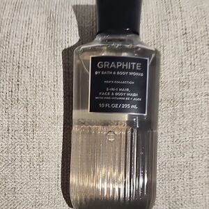 Bath & Body Works Graphite 2-in-1 Cleanser - Black and Gray